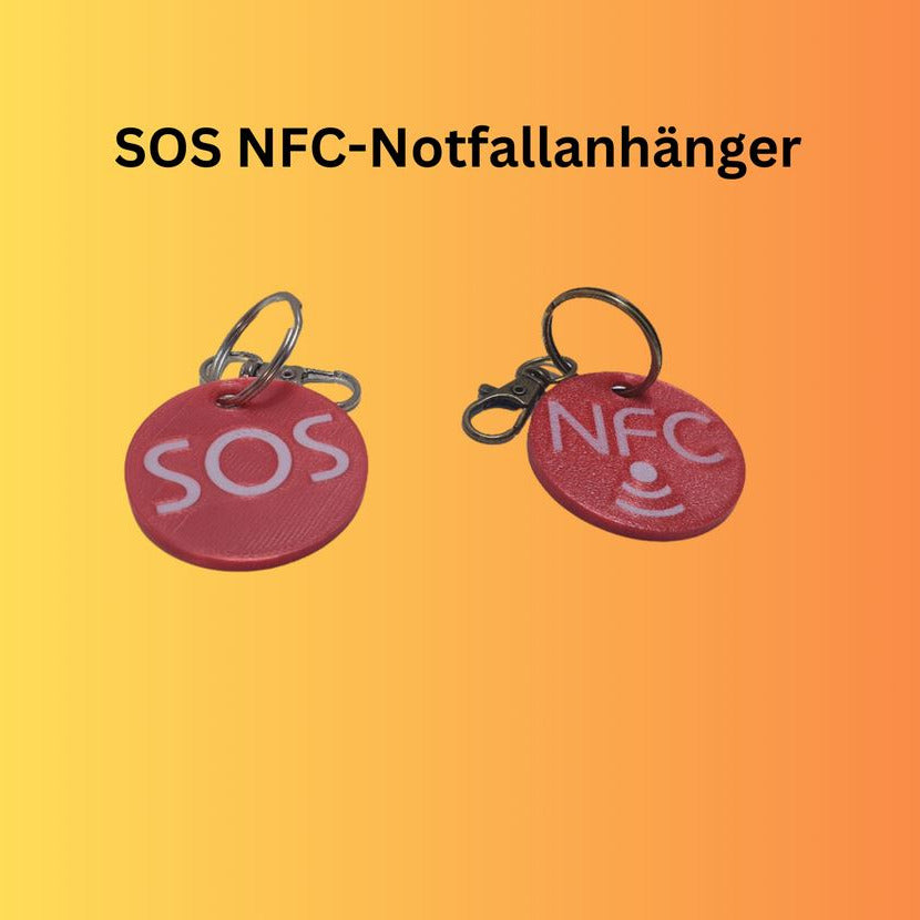 SOS NFC-Notfallanhänger