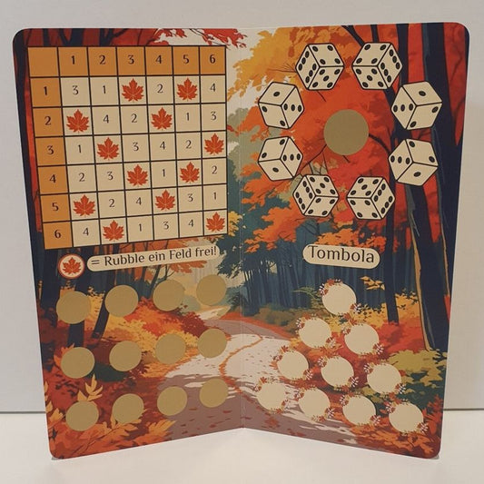 Herbstzeit 2fach-Klappkarte