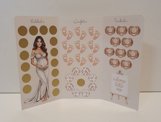 Welcome Baby 3fach-Klappkarte