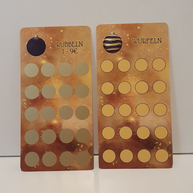 Golden Christmas XXL-Bingo