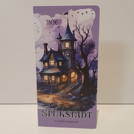 Spukstadt 2fach-Klappkarte