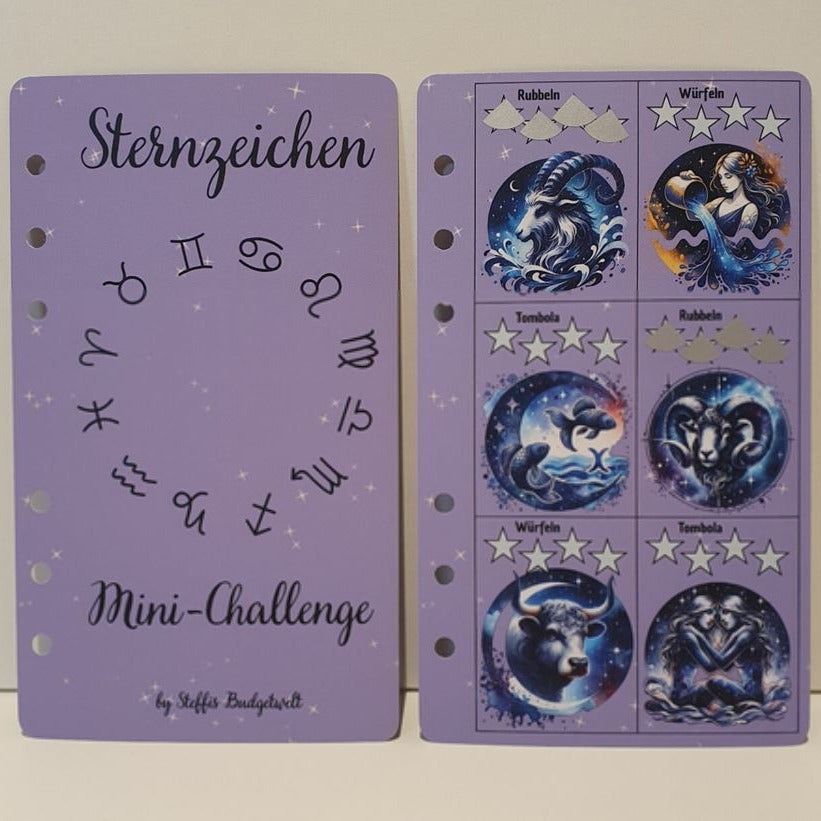 Sternzeichen Mini-Challenge
