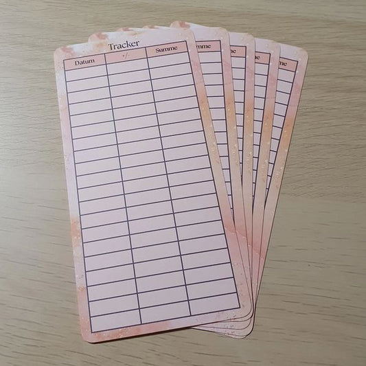 Tracker (foliert) 5er-Set Design: Boho