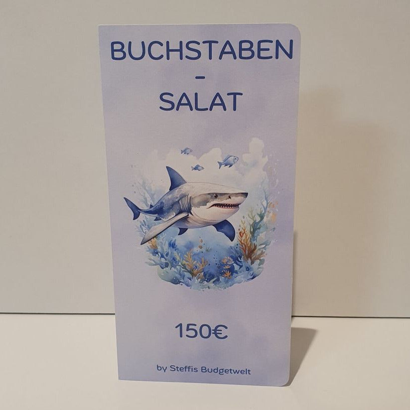 Buchstaben-Salat "Hai"