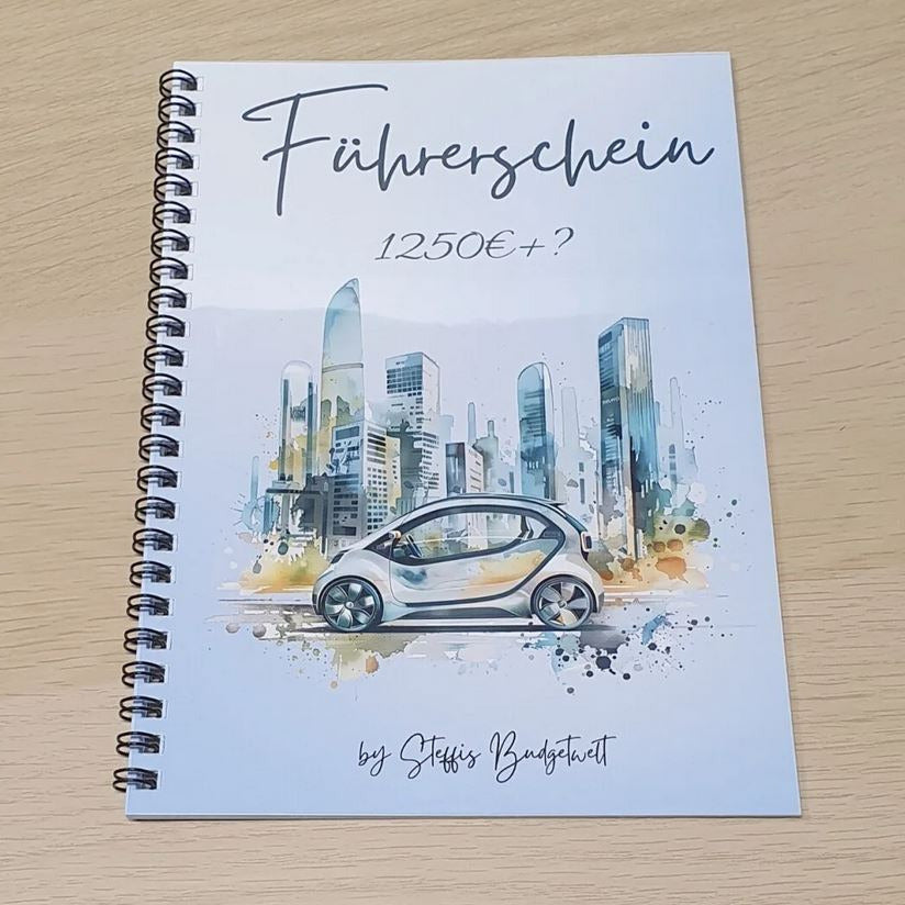 Sparbuch "Führerschein"