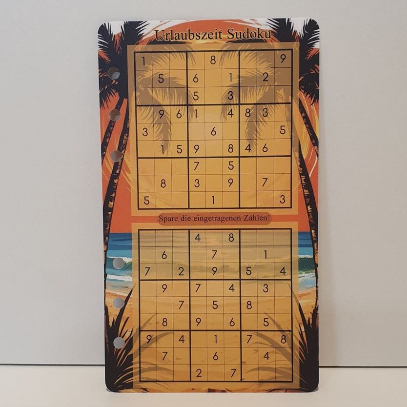 Urlaubszeit Sudoku