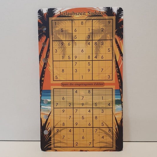 Urlaubszeit Sudoku