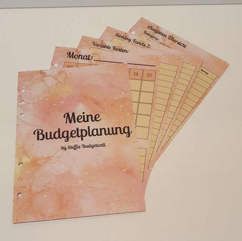 Meine Budgetplanung A5