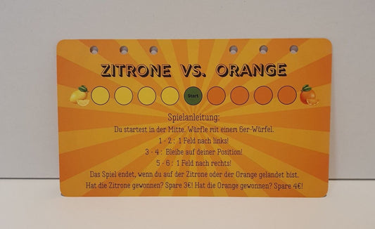 Zitrone vs. Orange