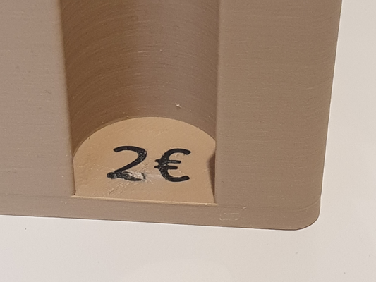 (B-31) 2in1-Geldscheinständer mit 3 Münzfächer