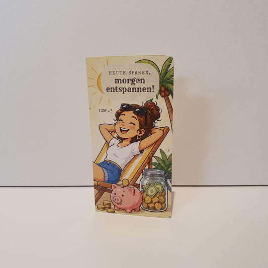 Heute sparen, morgen entspannen!