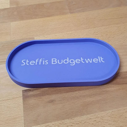 Ablageschale / Würfelschale (personalisierbar mit Namen)