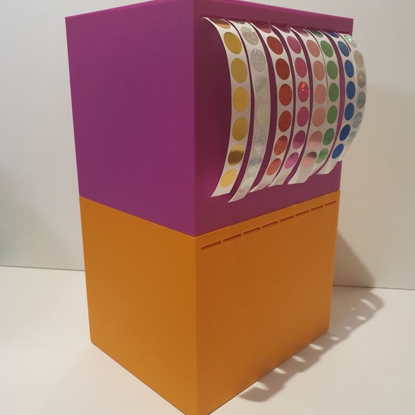 Rollenhalter / Etikettenspender (stapelbar) "groß"