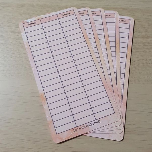 Tracker (foliert) 5er-Set Design: Boho