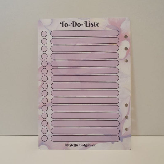 Wochenplan mit To-Do-Liste A5