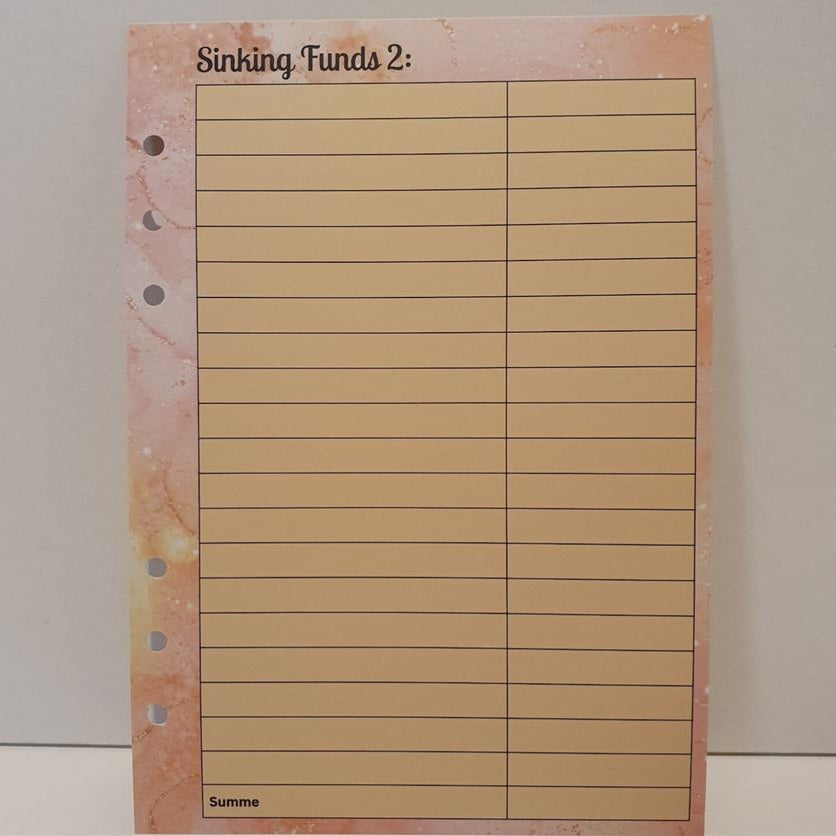Meine Budgetplanung A5 (foliert)